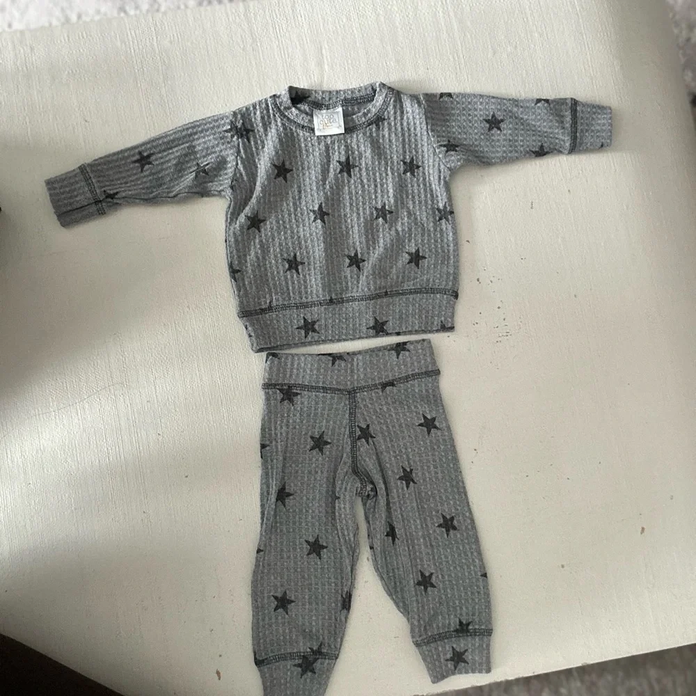 Designer Gray Star Kids Set